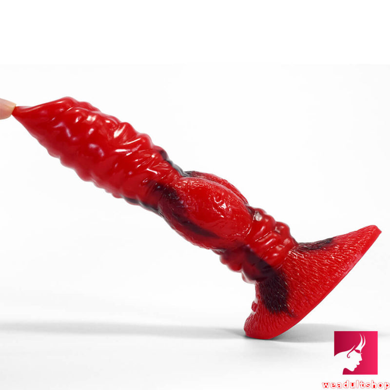 8in Top Quality Fantasy Animal Dog Penis Silicone Dildo For Women