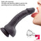 7.67in Soft Silicone Dildo With Suction Cup Women Masturbator