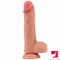 8.26in Soft Silicone Skin Feeling Lifelike Double Layer Dildo Toy