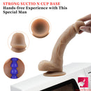 7.08in Flexible Silicone Double Layer Dildo Sex Toy For Anus Love