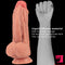 9.84in Soft Silicone Big Fat Realistic Double Layer Dildo Sex Toy
