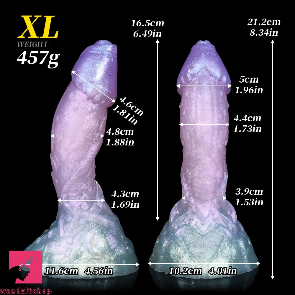 4.6in 4.8in 6.14in 7.61in 8.34in Silicone Fantasy Octopus Dildo Cock Pendant