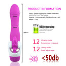 Tongue Licking Charging Heating Rotation Vibrator