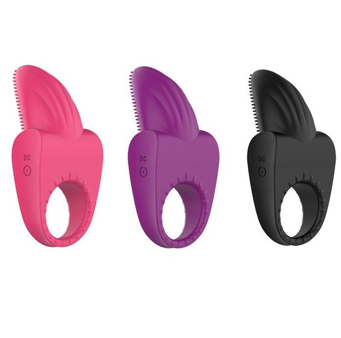 Delay Ejaculation Men Sex Toy Penis Cock Ring Vibrator