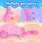 Rabbit Tongue Licking Dual Motors Vibrator For Female