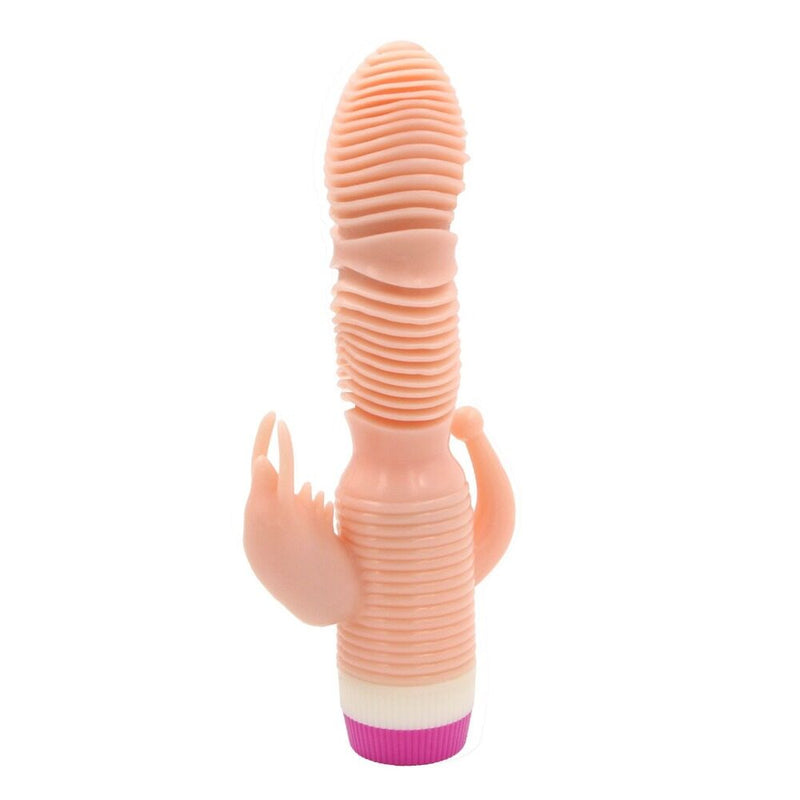Mark Stick Triple Points Massaging Vibrator With Beads