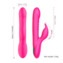 Double Motors Dildo Multiple Modes Rabbit Vibrator