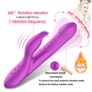 Double Motors Dildo Multiple Modes Rabbit Vibrator