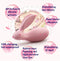 Wowyes 7C Rabbit Invisible Wear Vibrating Egg Remote Control Vibrator