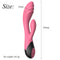 7 Frequency Female Using Double Head Massage Wand Vibrator