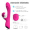 S-HANDE S076 Tongue Licking Vibrating Revolving Vibrator Sex Toy