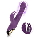 USK-V09 Thrusting Rotating Rabbit USB Charging Vibrator