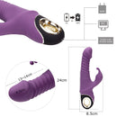 USK-V09 Thrusting Rotating Rabbit USB Charging Vibrator