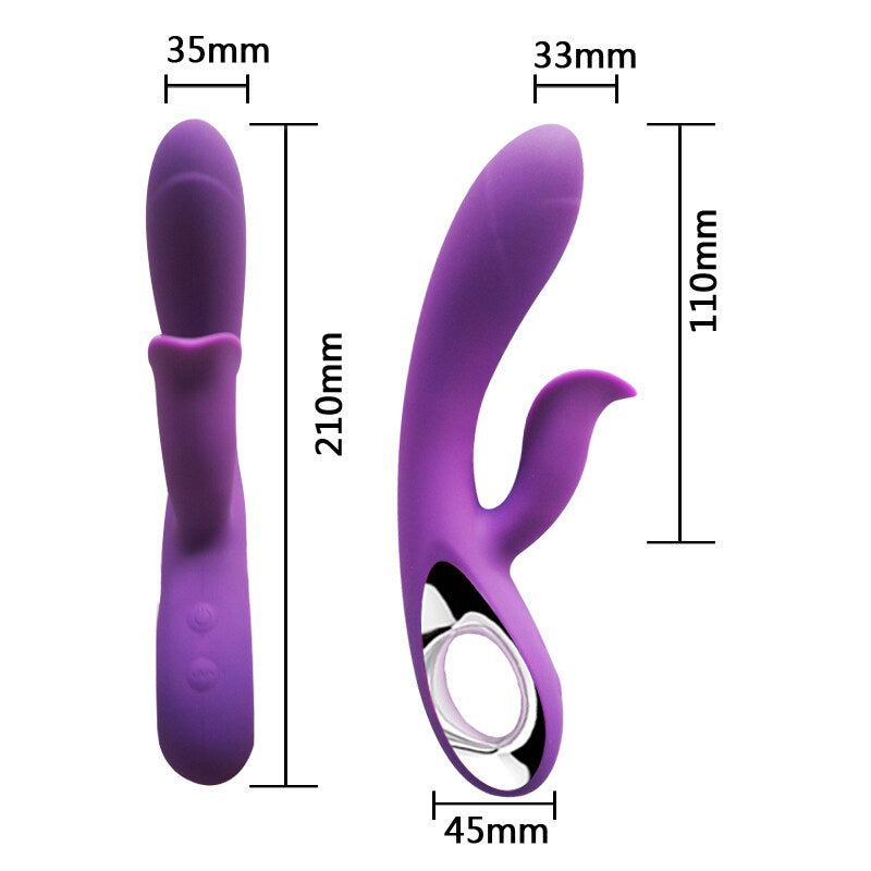 DARO Double Heads Heating Vibrator For Vagina G Spot