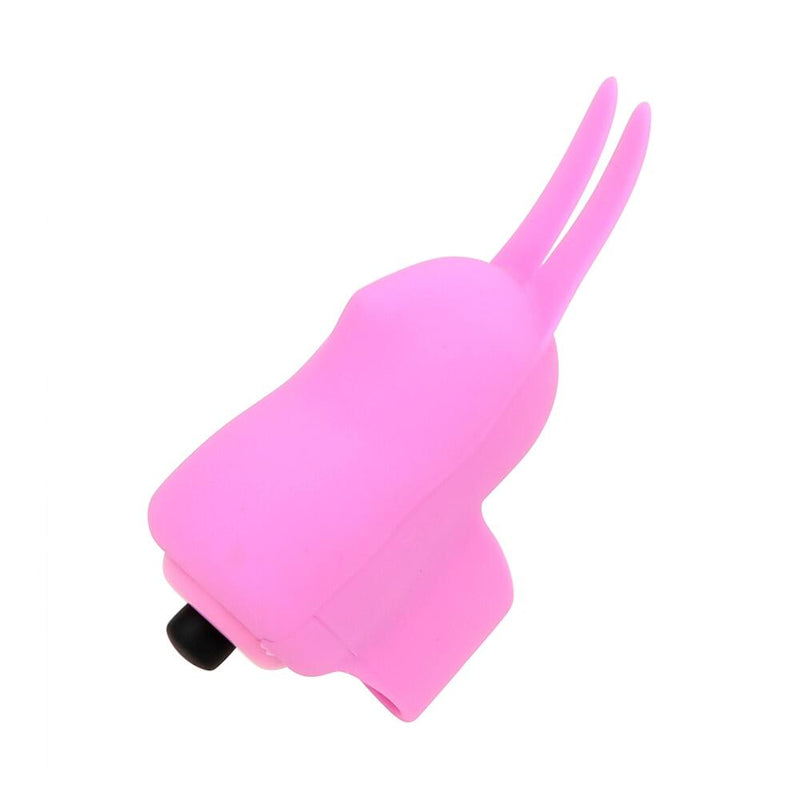 SNAILAGE Female Masturbation Cute Rabbit Finger Buckle Set Vibrator