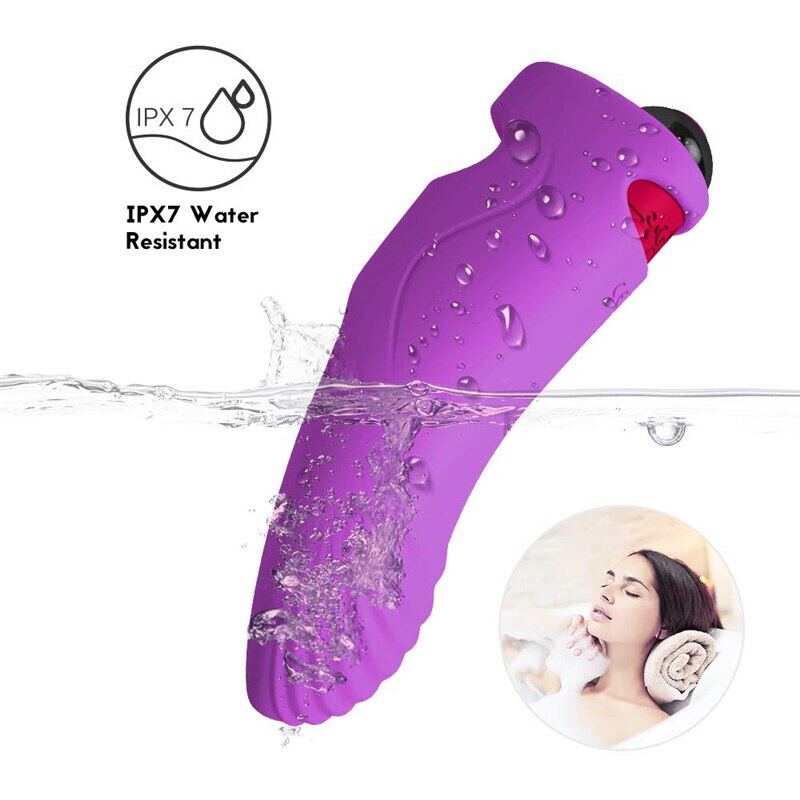 Shocking Vibrating Jump Egg Flirting Teasing Finger Vibrator