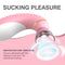 Tongue Licking Sucking Vibrator For G SPOT Vagina Breasts