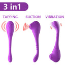 Waterproof Sucking Flap Vibrator For Vagina G Spot Stimulation