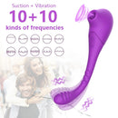 Waterproof Sucking Flap Vibrator For Vagina G Spot Stimulation