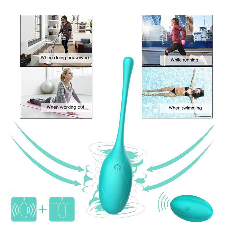 USB Charging Wireless 10 Frequencies Silicone Vibrator