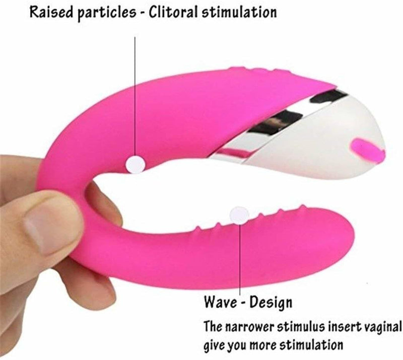 U Shape Double Motors Waterproof Wearable Vibrator