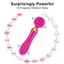 Double Head Magnetic Charging Wand Vibrator For Couples