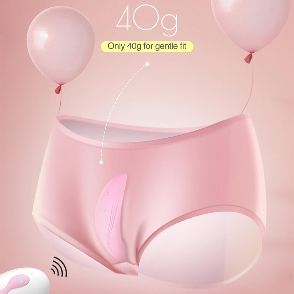 Wireless Remote Control Wearable Thin Light Invisible Vibrator