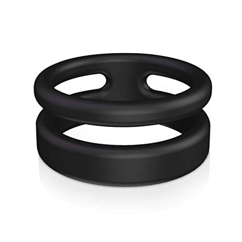 Dual Vibrating Penis Ring Silicone Vibrator Sex Toy For Men - Adult Toys 