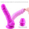 Realistic Ultra-soft Dildo Suction Base Dong Soft Penis Toy For Women - Adult Toys 