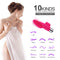 Bullet Vibrator with 3 Silicone Finger Sleeves - Adult Toys 