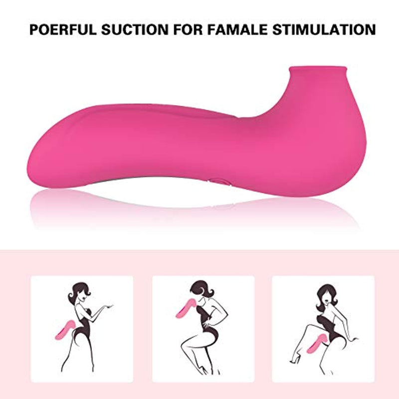 Clitoral Nipples Sucking Vibrator - Adult Toys 