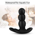 Vibrating Butt Plug Underwear Rotating Anal Beads - Adult Toys 