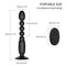 Anal Vibrator Prostate Massager Butt Plug With Suction Cup - Adult Toys 