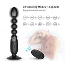 Anal Vibrator Prostate Massager Butt Plug With Suction Cup - Adult Toys 