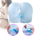 Crystal Transparent Pocket Pussy Male Masturbation With Cock Ring - Adult Toys 