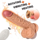 Realistic Vibrating Dildo - Adult Toys 