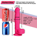 Realistic Dual Density Liquid Dildo - Adult Toys 