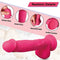 Realistic Dual Density Liquid Dildo - Adult Toys 