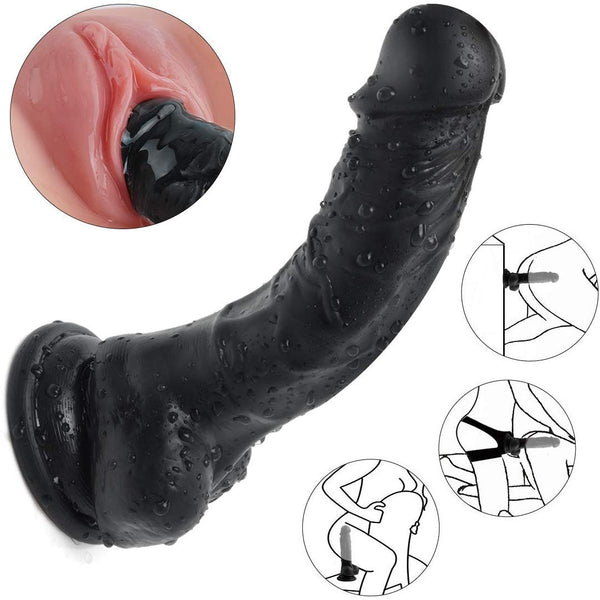 Realistic Ultra-Soft Dildo Women Sex Toy Large Dildo - Adult Toys 