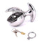 Adjustable Stainless Steel Locking Anal Anchor Plug