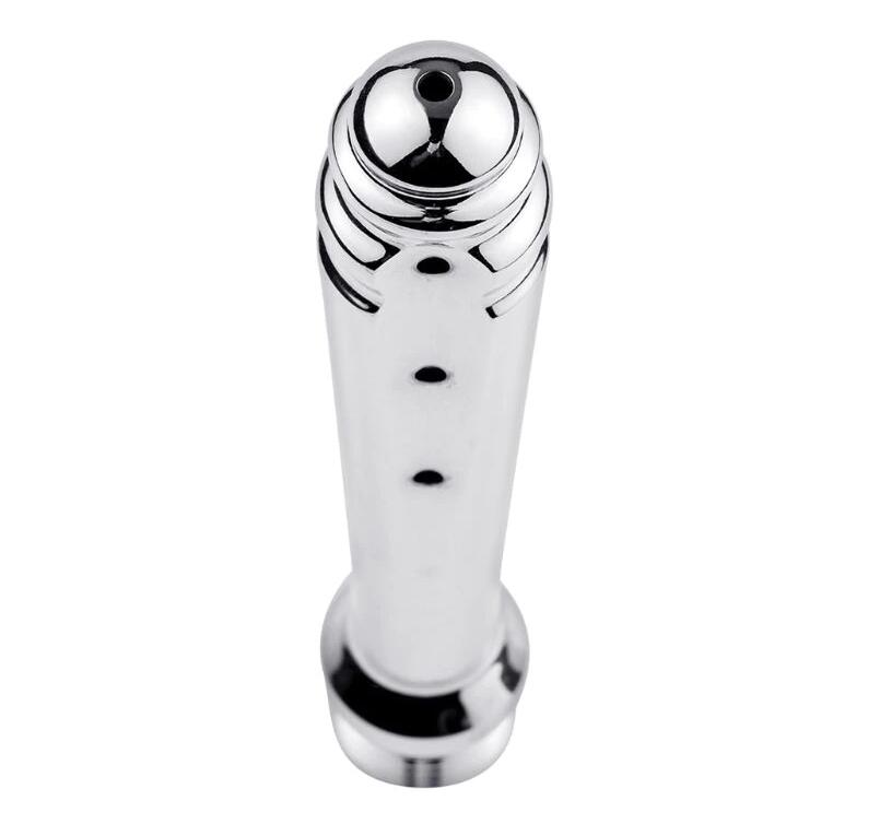Stainless Steel Colonic Douche Nozzle ANAL Enema Shower Cleaning
