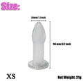 Soft Silicone 5 Size Hollow Butt Plug Anal Sex Toy