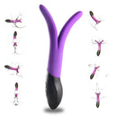 Double Stem 9 Modes Y-shaped Double Motors Vibrator