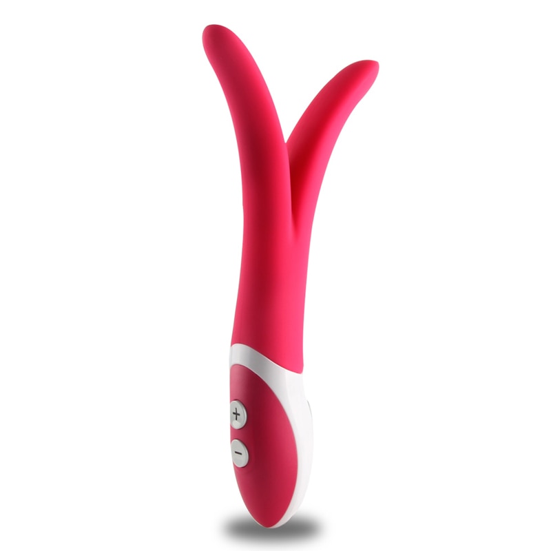 Double Stem 9 Modes Y-shaped Double Motors Vibrator