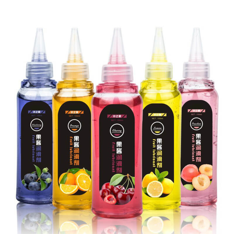 150mL Water Based Fruit Jam Sex Lubricant For Anal Oral Sex