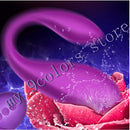 Wearable Wireless Vibrator Dildo G Spot C Shape Silicone Stimulator - Adult Toys 