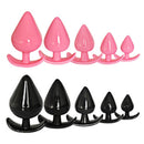 Unisex Silicone Butt Plug Anal Trainer For SM Play