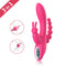 3In1 Massaging AV Wand Rabbit Vibrator With 6 Beads Female Toy - Adult Toys 