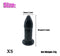 Soft Silicone 5 Size Hollow Butt Plug Anal Sex Toy