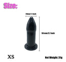 Soft Silicone 5 Size Hollow Butt Plug Anal Sex Toy